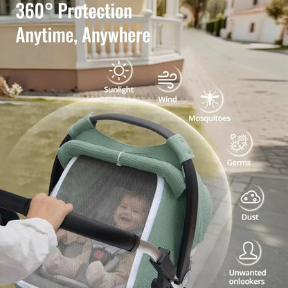 Hot Breathable Baby Car Seat Cover Multi-use Convenient Infant Car Seat Cover Canopy for Breastfeeding