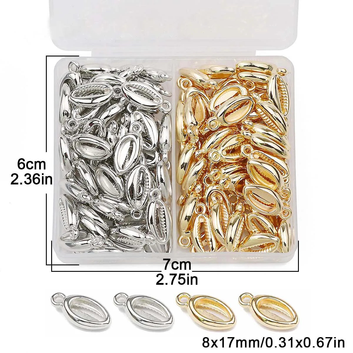CCB Craft Kits A Variety of Styles Sizes—Handmade DIY Jewelry Making Materials Accessories for Bracelets Necklaces Other Jewelry