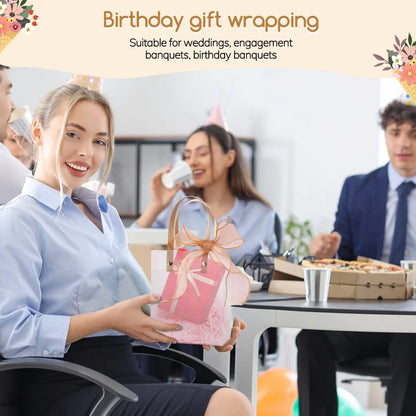 10/20PCS Holiday gift bag Eco-friendly Companion Gift Candy Bagholiday gift Birthday gift bag, anniversaries，Frosted Tote Bag