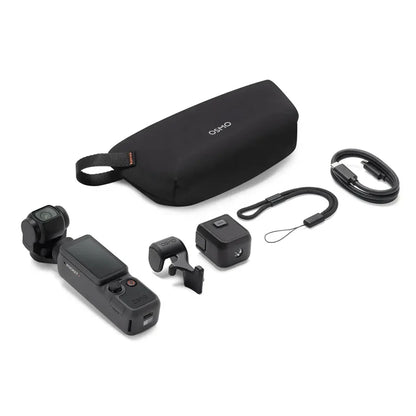 DJI Osmo Pocket 4 Standard Combo New 1″ CMOS Pocket Gimbal Camera 4K/240fps 2″ OLED Screen 107GB Built-in Storage
