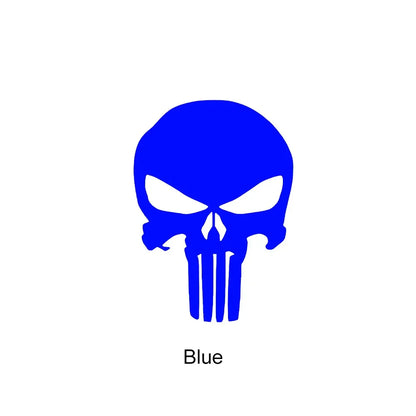Skull Stickers Car Waterproof Decal Reflective Vinyl Punisher Sticker for Auto Door Window Rearview Mirror Bumper Decoration