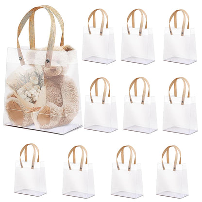 10/20PCS Holiday gift bag Eco-friendly Companion Gift Candy Bagholiday gift Birthday gift bag, anniversaries，Frosted Tote Bag