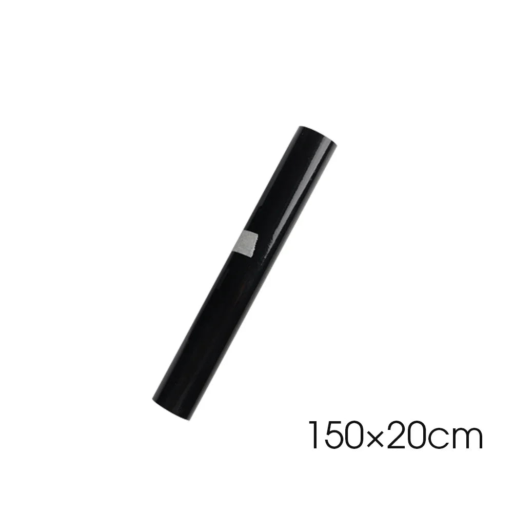 Gloss black car body film vinyl wrap decals self adhesive sticker motorcycles bike auto skin color changing films 150*50cm
