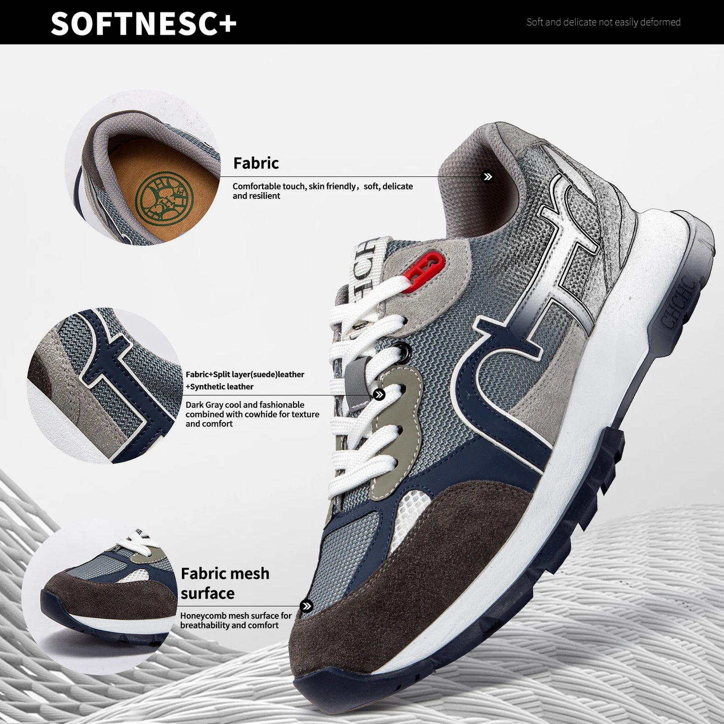 Classic Casual Sneakers Balance Shoes Technology Niche Design Fashionable