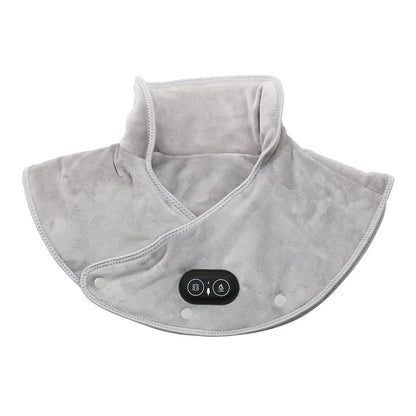 Electric Heating shoulder Neck Pad Massager USB Cervical Brace Wrap Thermal Compress Relieve Pain Fatigue Warm Back Brace Tool