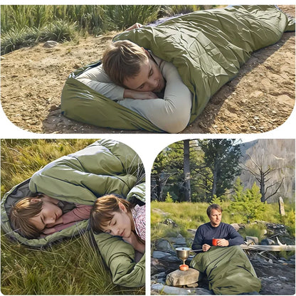 Camping Sleeping Bag Ultralight Waterproof 4 Season Warm Envelope Backpacking Sleeping Bags for Outdoor Traveling Hiking