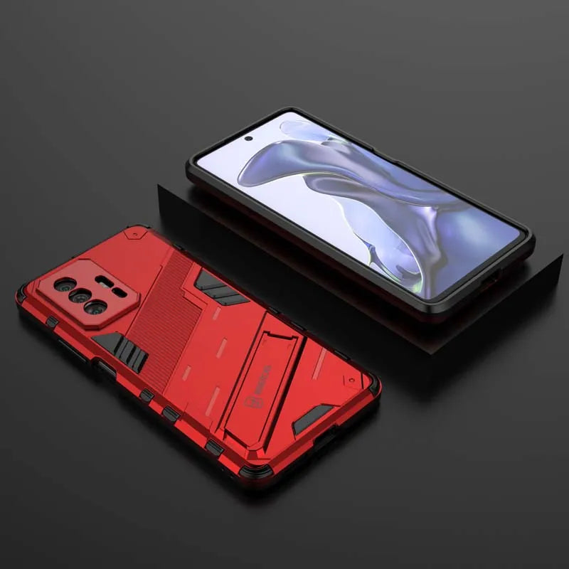 Shockproof Case For Xiaomi Mi 10 11 12 Lite 13 14 Ultra 10T 11T 12T 13T 14T Pro Armor Holder Back Coque for POCO C65 C75 Cover