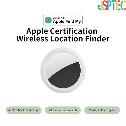 Sicherheits-Bluetooth-GPS-Tag basierend auf der iPhone-App „Wo ist?“, Anti-Verlust-Tracker, akustisches Signal, Ortung, Benachrichtigungen, Alarm und Schlüsselfinder