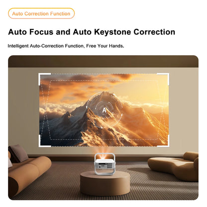 Everycom VOXFLIX X9 Pro Plus Projector 12000 Lumens Auto Focus Full HD 1080P Display High Brightness Portable Android 12 Beamer