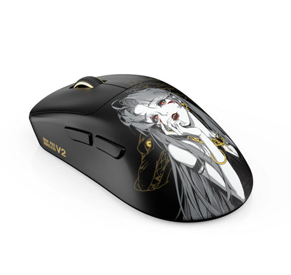 Waizowl OGM Pro V2 Hades Gaming Mouse Customize Wireless Three-Mode Paw3950 30000dpi Lightweight Gaming Mouse E-sports Ergonomic