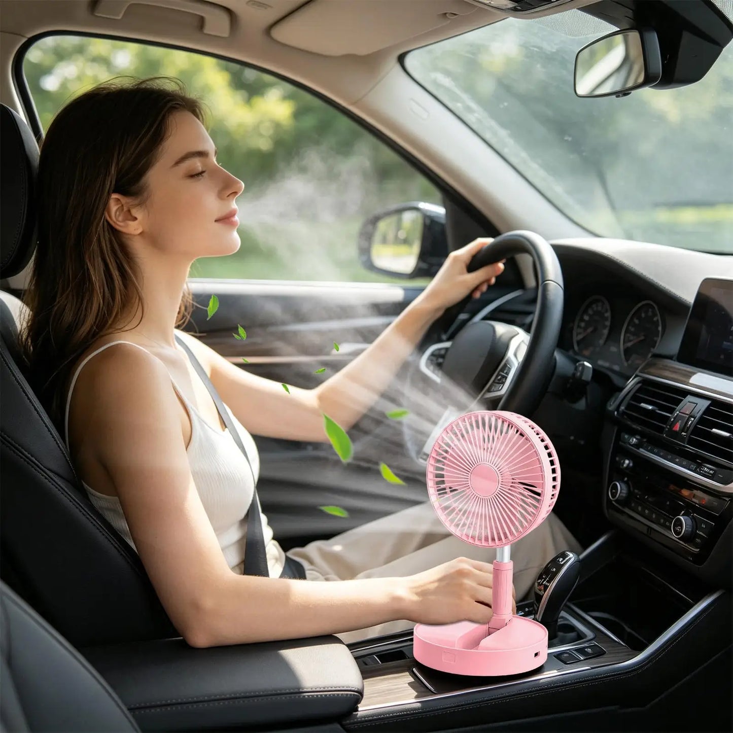 Portable Fan For Room 185-Degree Tilt Quiet Blower Silent Foldable Rechargeable Standing Fan For Home Outdoor Camping Travel