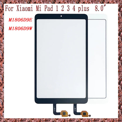 AAA For Xiaomi Mi Pad 1 2 3 4 Plus 8.0" M1806D9E M1806D9W Touch Screen + OCA LCD Front Glass Panel Replacement