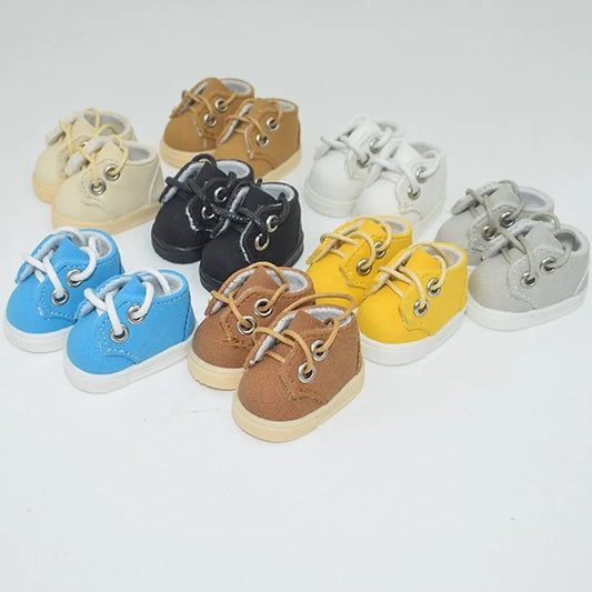 Dollhouse Accessories Doll Change Doll Shoes 15cm Cotton Doll Low Bond Leather Shoes 30cm Articulated Doll