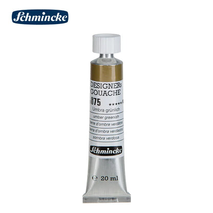 Germany Schmincke Designer Gouache Paint Tube 20ml Opaque Gouache Paint Professional Artist 48 Colors Drawing Art Supplies Cute