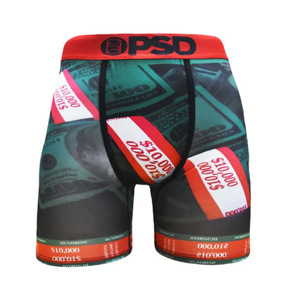1Pcs Men Underwear PSD Boxers Breathable Underpants Swimming Sexy Man Plus Size Men Boxers Trunks S-2XL Men Panties Boxer Briefs