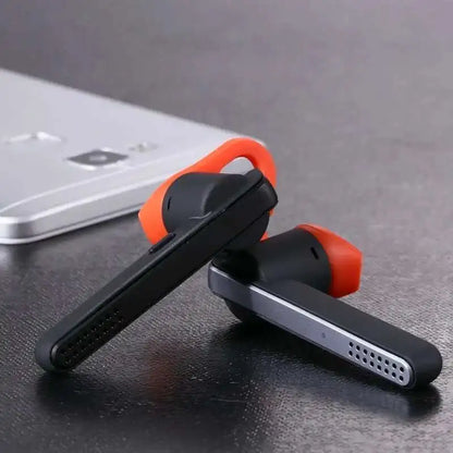 Wireless Bluetooth Talk45 Single Earphones Office Business Ear-hang Noise Cancelling Car Intelligent HD Voice Navigation Headset