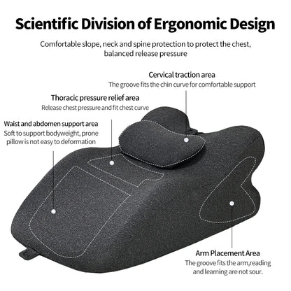 Bed Sleeping Pillow Lying Bed Artifact Multifunctional Prone Lying Pillow Lying Sleeping Playing Mobile Phone Lying Pillow