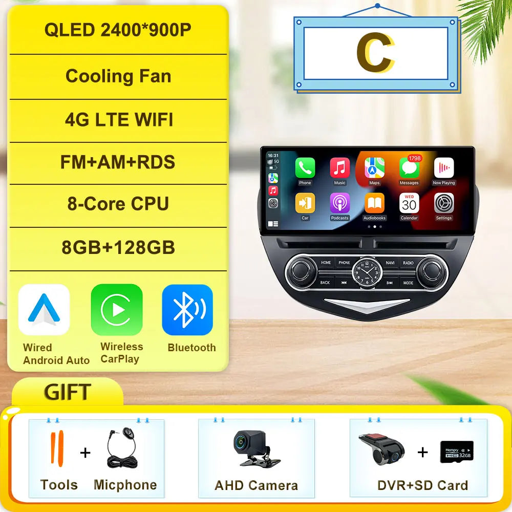 GPS Navigation Android 16 Car Radio For Chevrolet Trax 2012-2014 Head Unit Screen Multimedia Video Player Auto Stereo Carplay