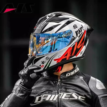 Motorcycle Helmet Full Face Double Lens Off-road Racing Helmet  Capacetes De Moto DOT Certification Motocross Cascos Para Motos