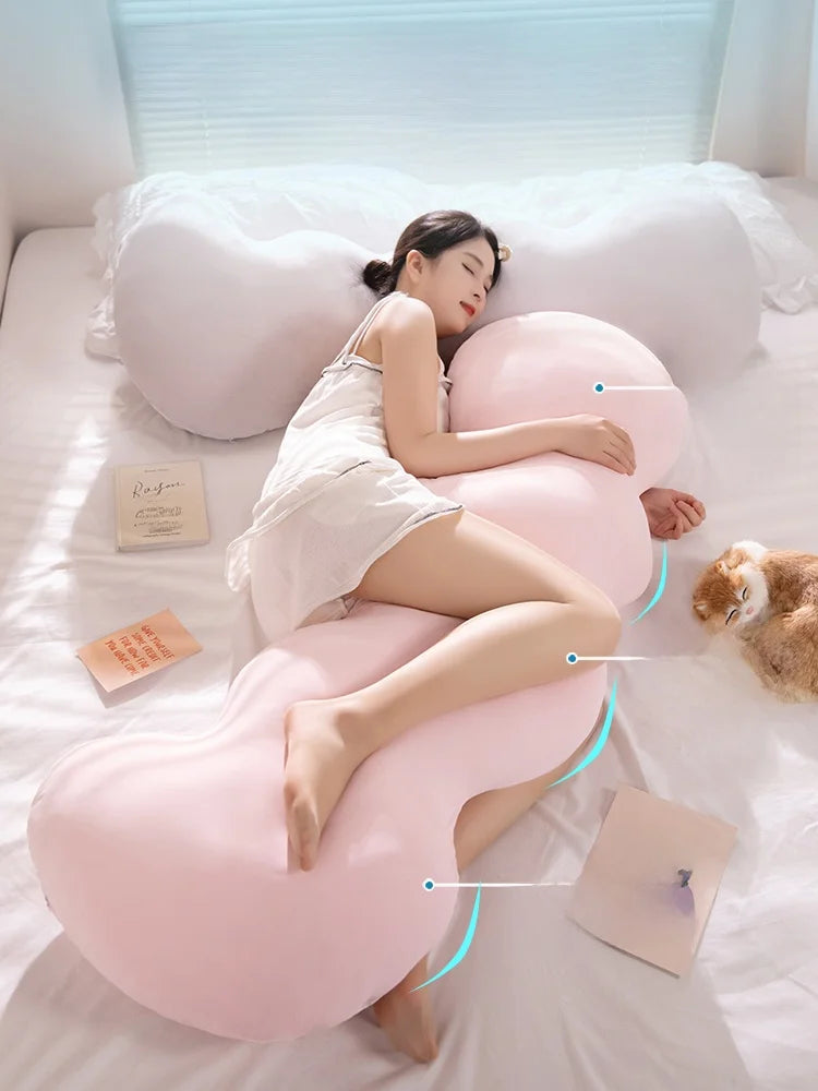 Modern Simple Long Pillow for Women S Side Spers Leg Clas Sofa Bedding Cuion Cloudlike Polyester Fiber Waable
