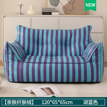 Bean Bag Furniture Sofas For Living Room Compression Puffs High-density Resilient Foam Sillones Comprimidos Scandinavian Style