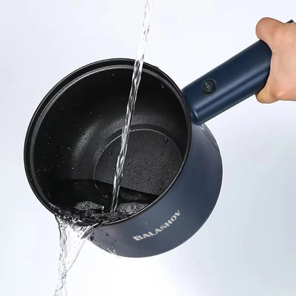 Mini Electric Cooker Multi-Function All-In-One Pot Single Double Layer Household Noodle Cooker Non-Stick Hot Pot Kitchen Tool