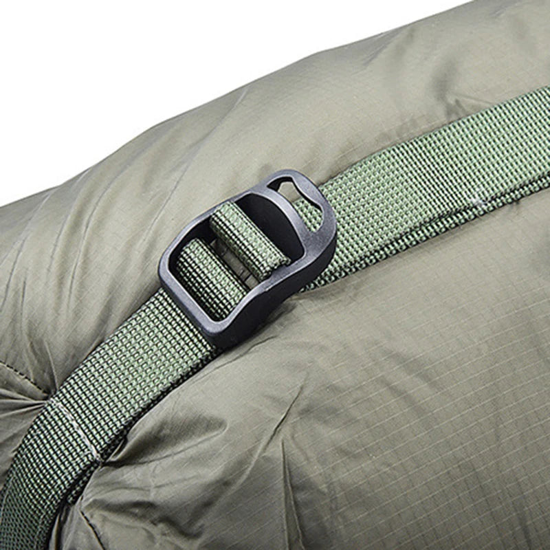 Outdoor Camping Sleeping Storage Bag 38*18cm Waterproof Compression Stuff Sack Drawstring Design Nylon Pack EDC Equipment
