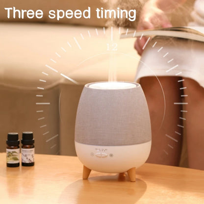 Elektrischer Aroma-Luftbefeuchter (300 ml) mit Fernbedienung, Ultraschall-Nebel und Nachtlicht