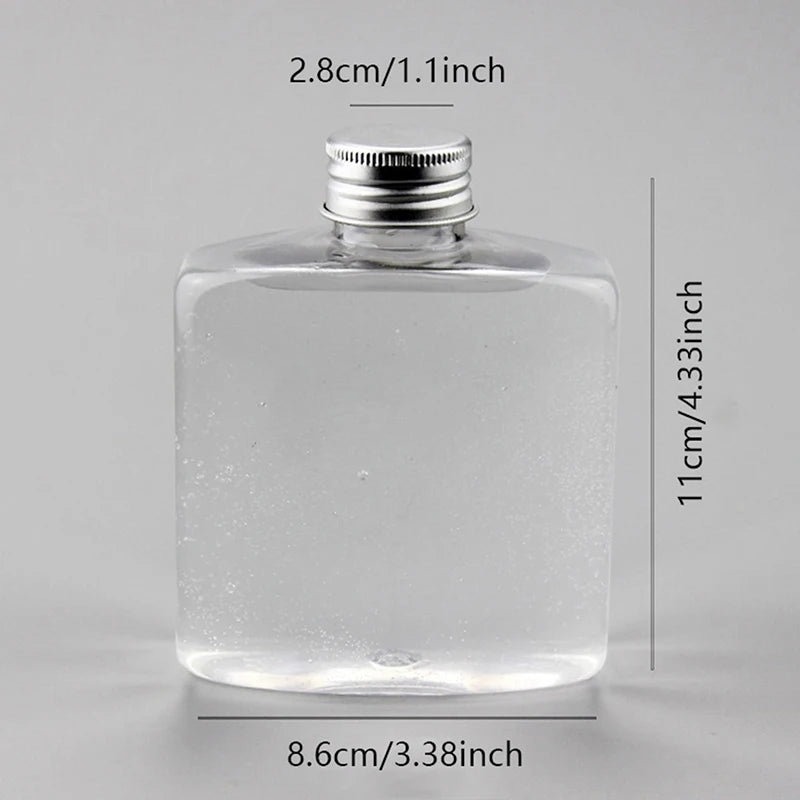 250ml Plastic Bottles For Drinks Storage Containers Drinking Water Bottles Plastic Water Bottle With Lids Caps