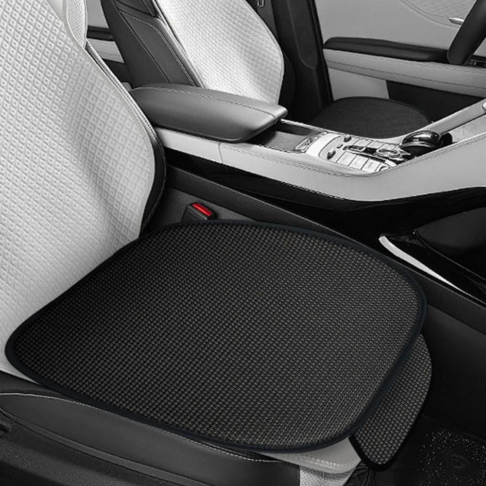 Car Seat Cushion Breathable Ice Silk Anti-Slip Car Seat Cover Set Four Seasons Universal Car Seat Cover Car Interior Accessories