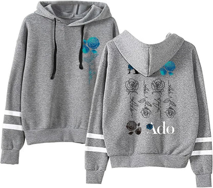 Ado Hibana World Tour  merch hoodies Printed cosplay game hoodies sweatshirts unisex sweatshirt long Sleeve pullovers