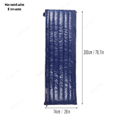 Outdoor Camping Sleeping Bag 90% Goose Down Adult Envelope Type Ultralight Portable Sliping Down Sleeping Bag Hiking Warm Bag