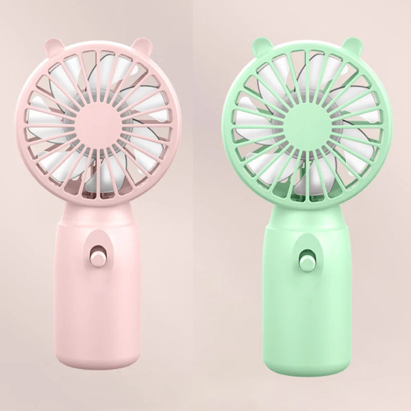 Portable Handheld Small Fan Lightweight Cute Appearance USB Rechargeable Mini Fan Summer Portable Mini Pocket Cooling Fans
