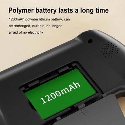 Portable Game Console 3.5inch LCD Screen Built-in 500 Games Nostalgic Game Console 1200mAh Video Game Console for Single Player