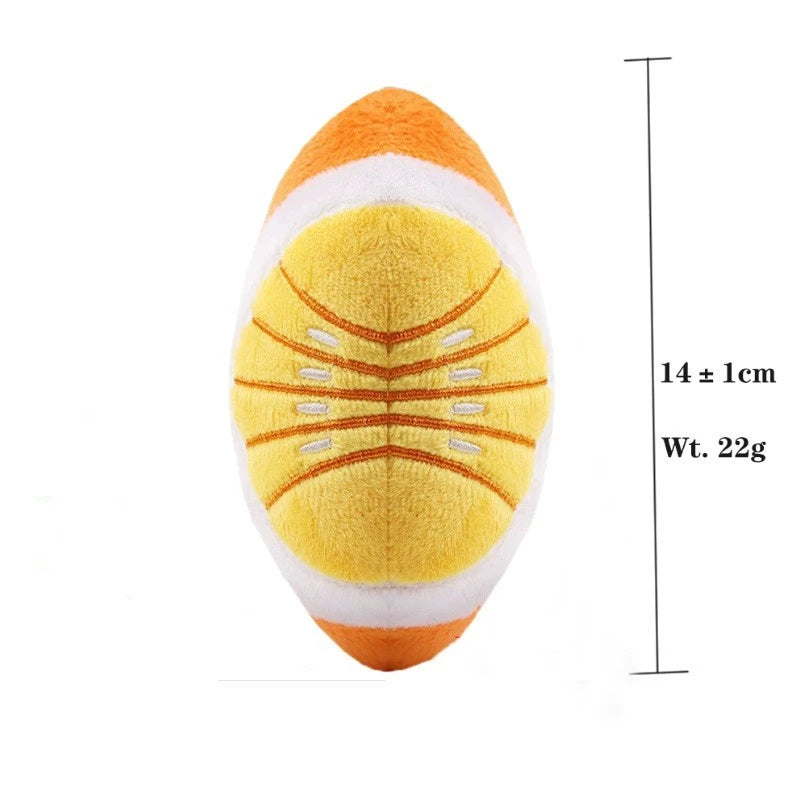 Dog Squeaky Toys Plush Animal Fruit Food Toy Durable Chew Interactive Toys Small Medium Dogs Cats Puppy Pet Supplies
