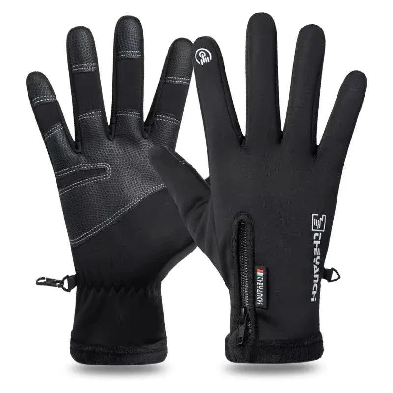 1Pair winter Motorcycle gloves, Ski gloves,cycling gloves,touch screen gloves, riding and mountaineering gloves