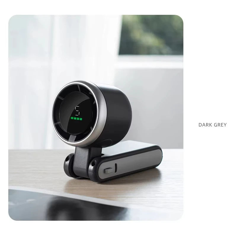 Lenovo 3-in-1 Fan 5-speed 3600mAh Rechargeable Lithium Battery USB Charging Travel Mini Fan For Travel Outdoor Activities