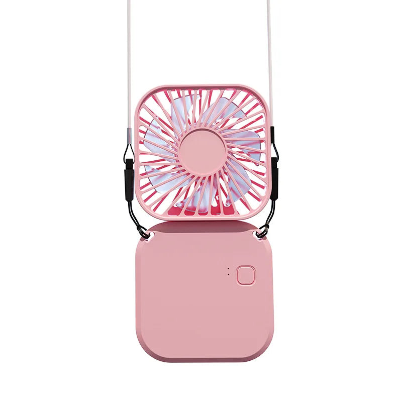Portable Fan Super Mini Handheld Fan USB Rechargeable Fan Foldable Hand Held Small Pocket Fan