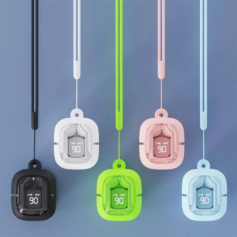 Earbuds Silicon Case Silicone Case with Lanyard for Wireless Earbuds Earbuds Organization Protection Cases for School Travelling