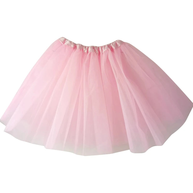 Women Vintage Tulle Skirt Short Tutu Mini Skirts Adult Fancy Ballet Dancewear Party Costume Ball Gown Mini skirt Summer  Hot