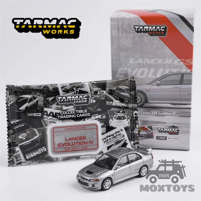 Tarmac Works TW 1:64 HKS GR GT3 Lancer Fuso DC5 Diecast Model Car