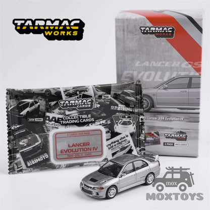Tarmac Works TW 1:64 HKS GR GT3 Lancer Fuso DC5 Diecast Model Car