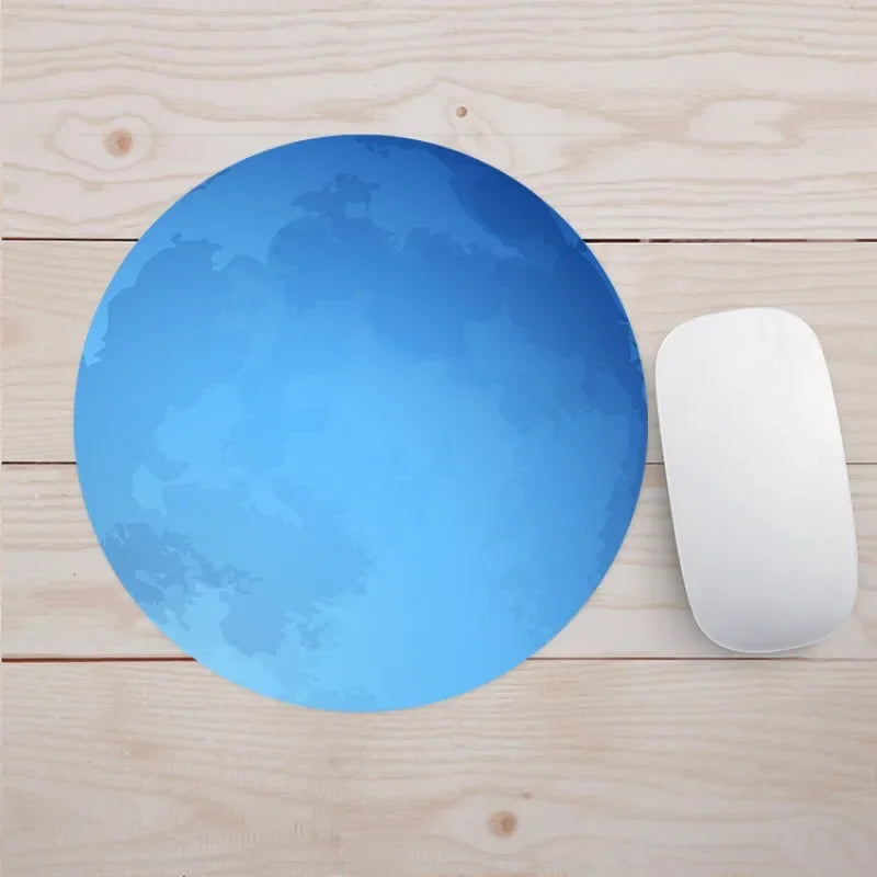 19 Styles Fashion Planets Mouse Pad Round Computer Mouse Pad Gaming Mouse Pad for Pc Laptop Desk