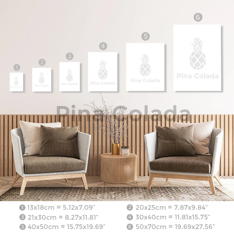 Nordic Home Decor Peace Nature Green Botanical Wall Posters and Prints Canvas Painting Art Pictures for Living Room Wall Decor