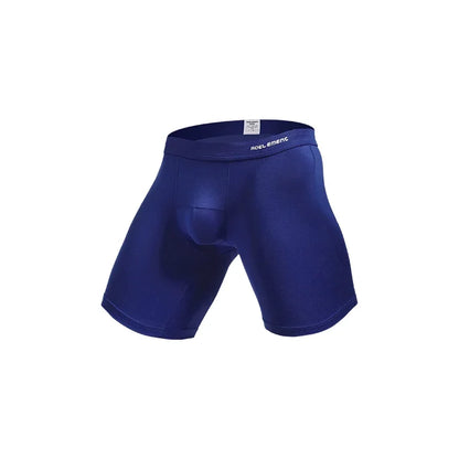 Men's sports extended leg underwear Modal boxers running anti-wear leg quick dry long boxer shorts