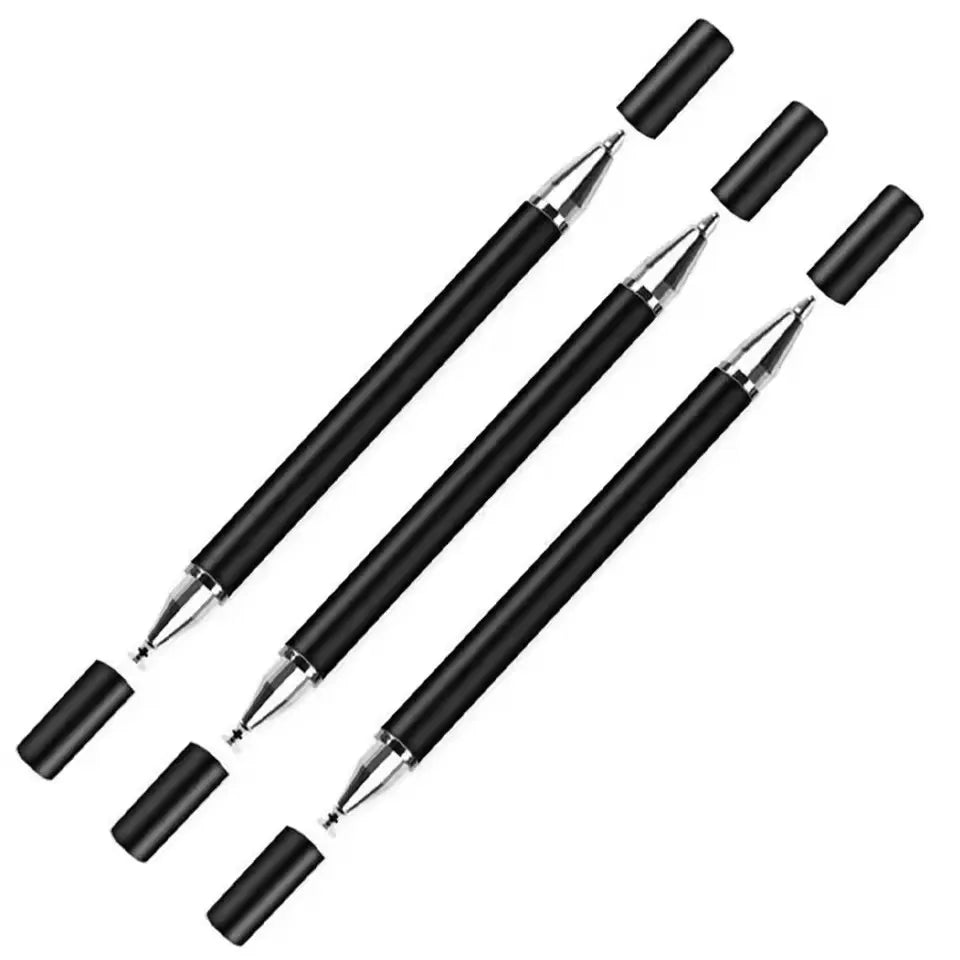 2 In 1 Stylus Pen For Smartphone Tablet Drawing Capacitive Pencil Universal Android Mobile Phone Screen Touch Pen For iPad mini