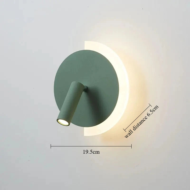 Modern Led Wall Lamp Spotlight Living Room Bedroom Reading Lighting Sconce Wall Light Stair Lamp Corridor Aisle Decor Lighting