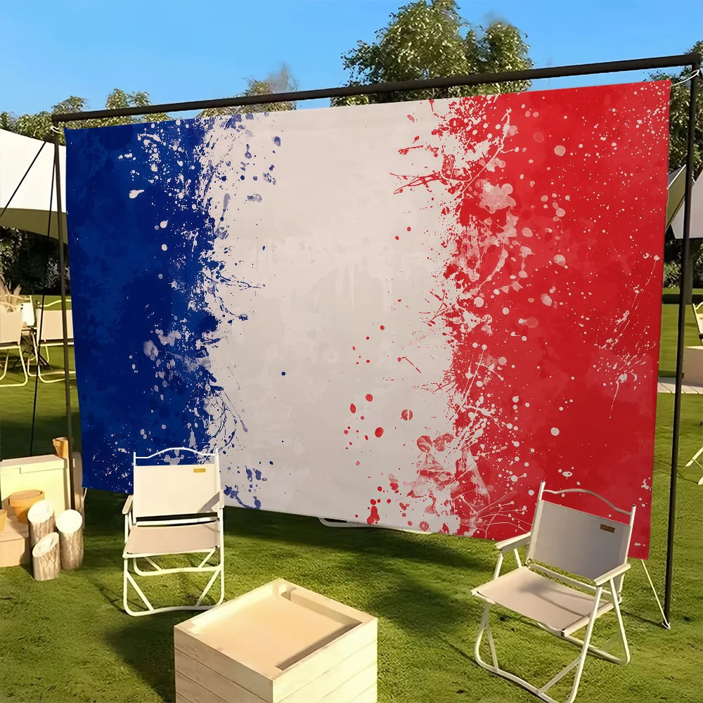 France flag Art Sci Fi Room Home Decor Wall Mount Home Decor Banner