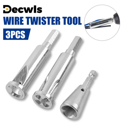 Multi-tool Electric Wire Twister Professional Wire Twisting Tools for Power Drill Quickly Twisted Connector Electrician Artifact