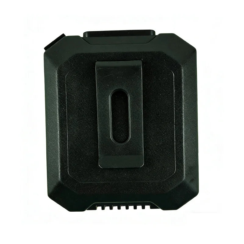 Portable air-cooling fan with strong airflow, wearable personal clip-on fan, USB charging, cool and compact mini fan